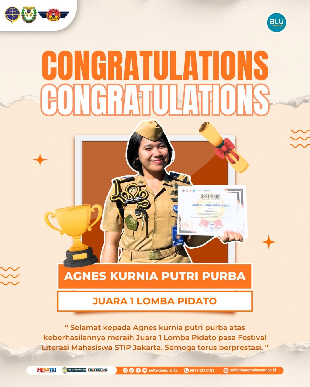 menang lomba